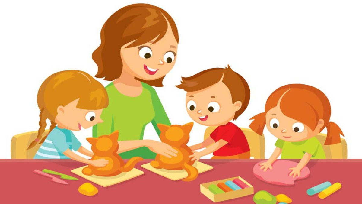 Воспитатель мультяшные