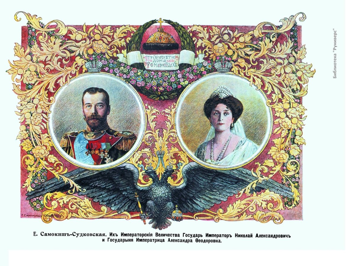 Древо династии Романовых 1613-1917