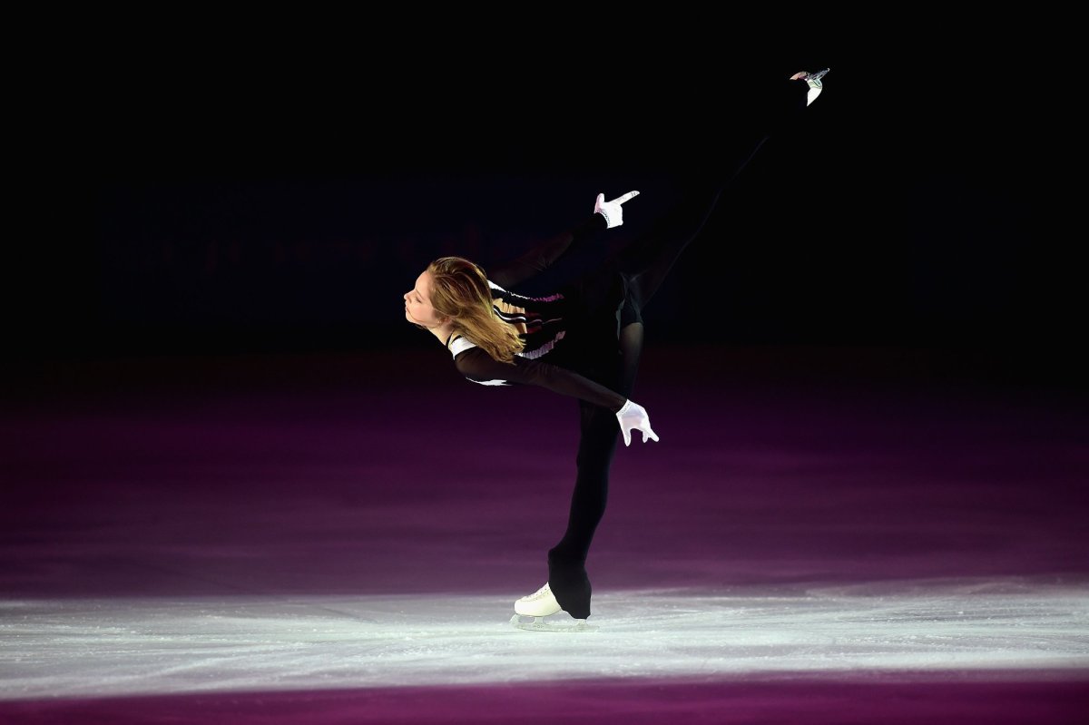 Каролина Костнер на льду