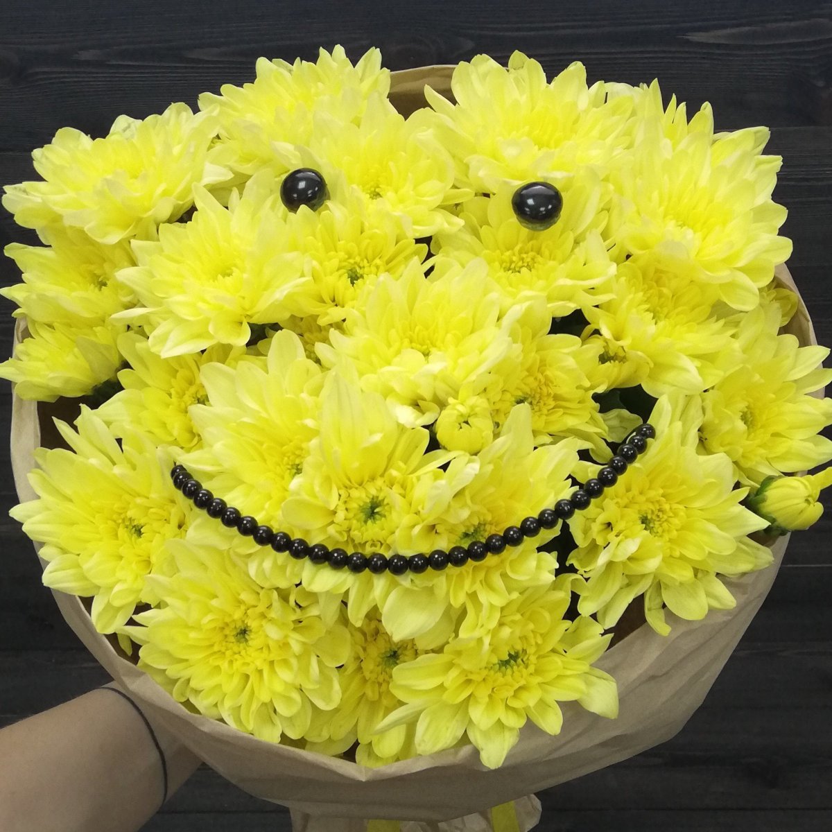 Букет "герберы и ромашки"