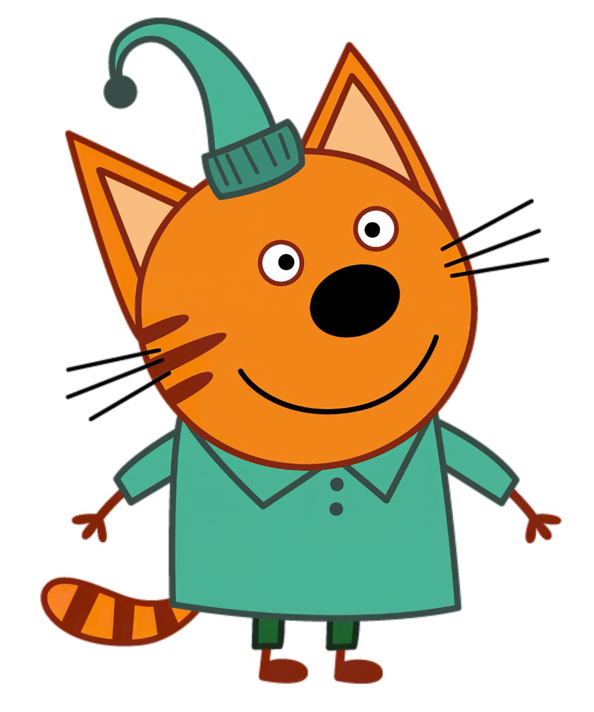 Герои мультика три кота