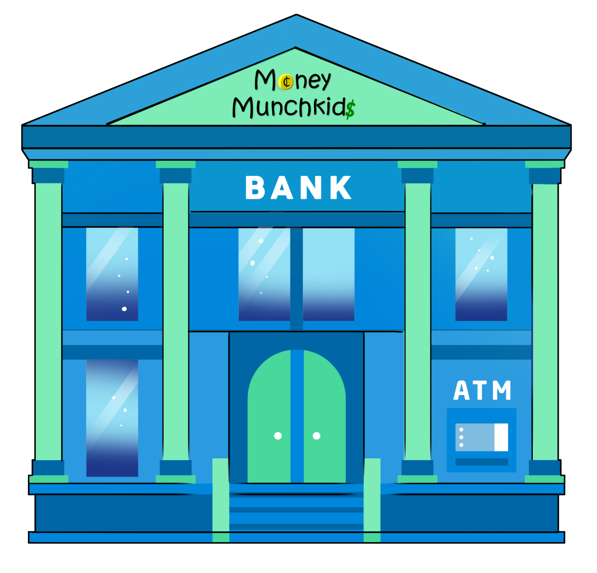 Банк мультяшный