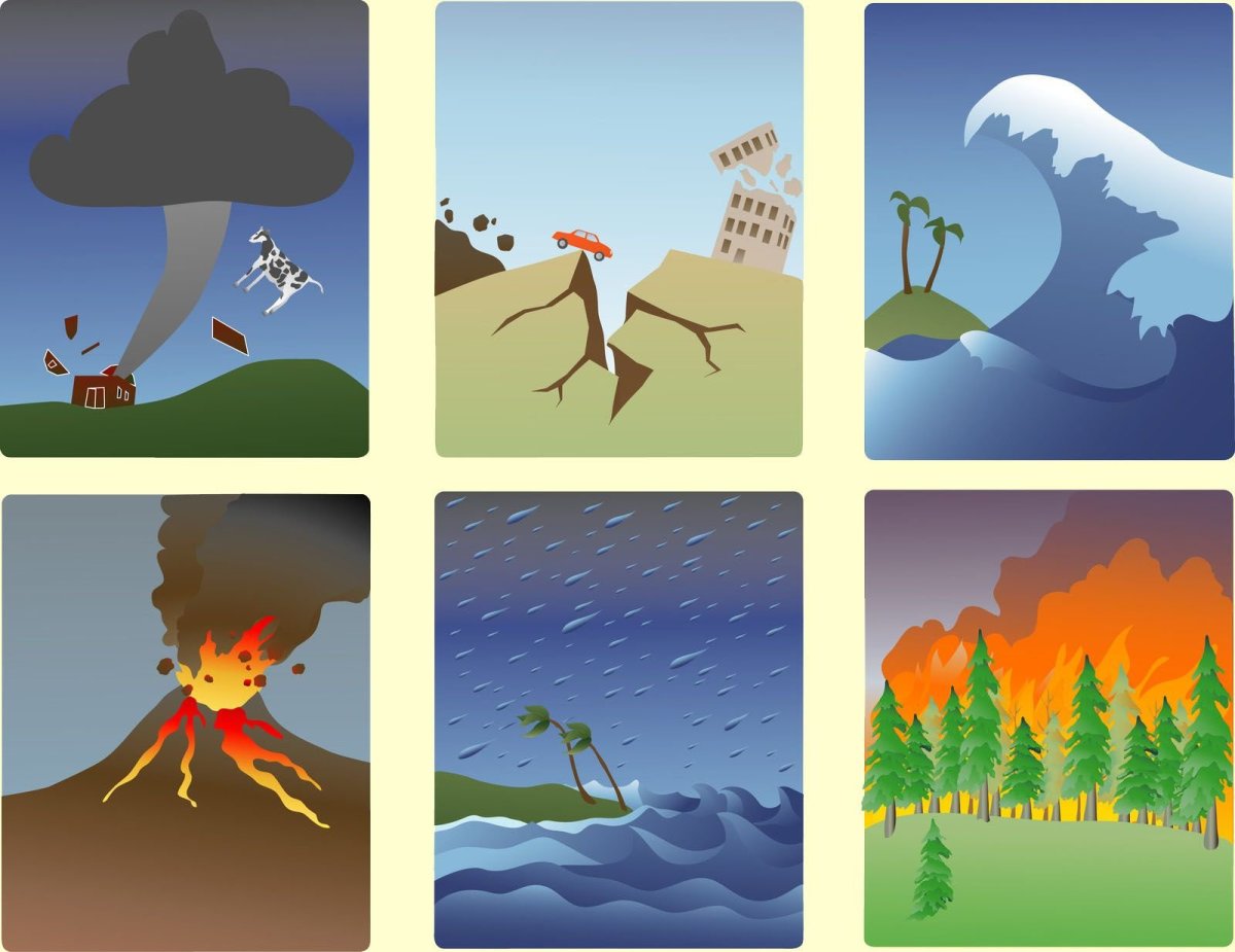 Стихийные бедствия для детей