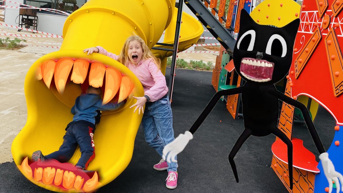 Горка Пожиратель Картун Кэт