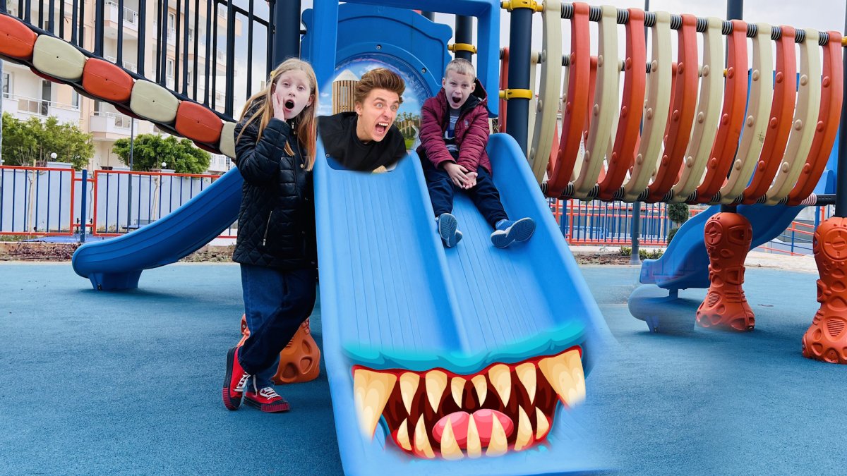 Игрушечная горка Пожиратель