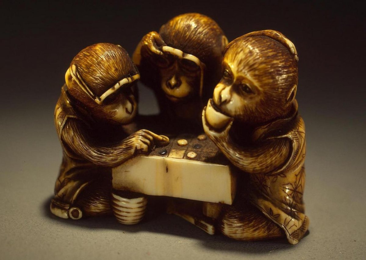 Семья обезьян