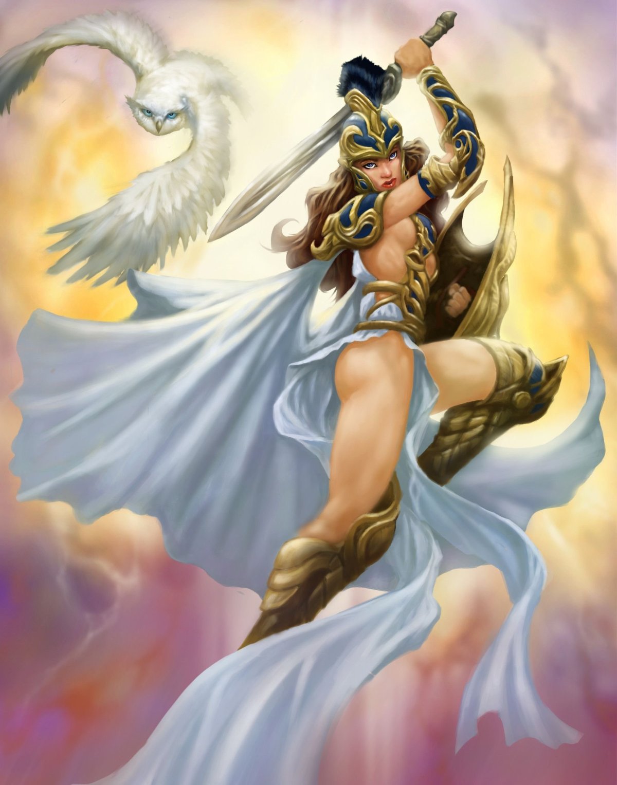 Афина Паллада богиня войны