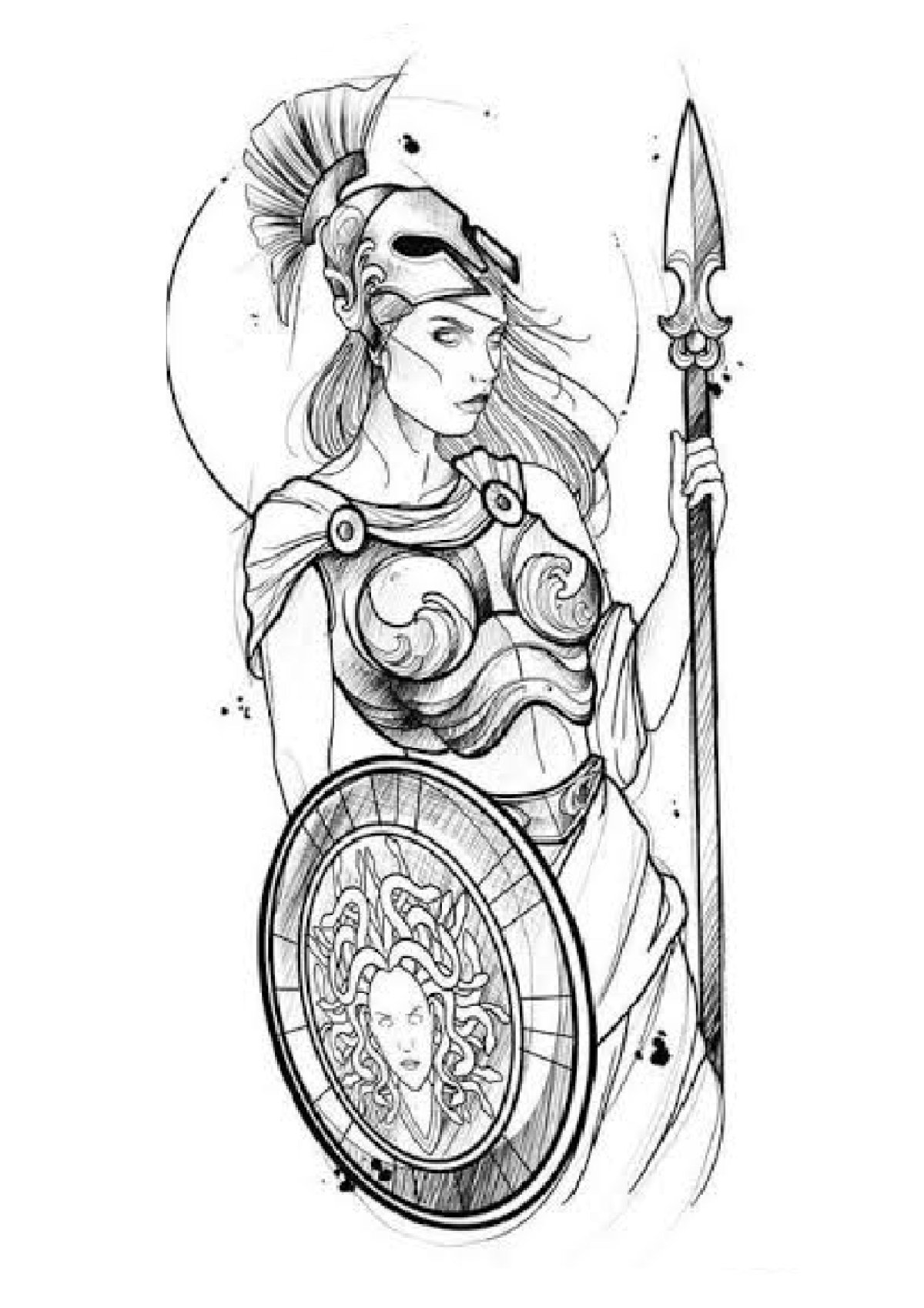 Афина богиня воительница