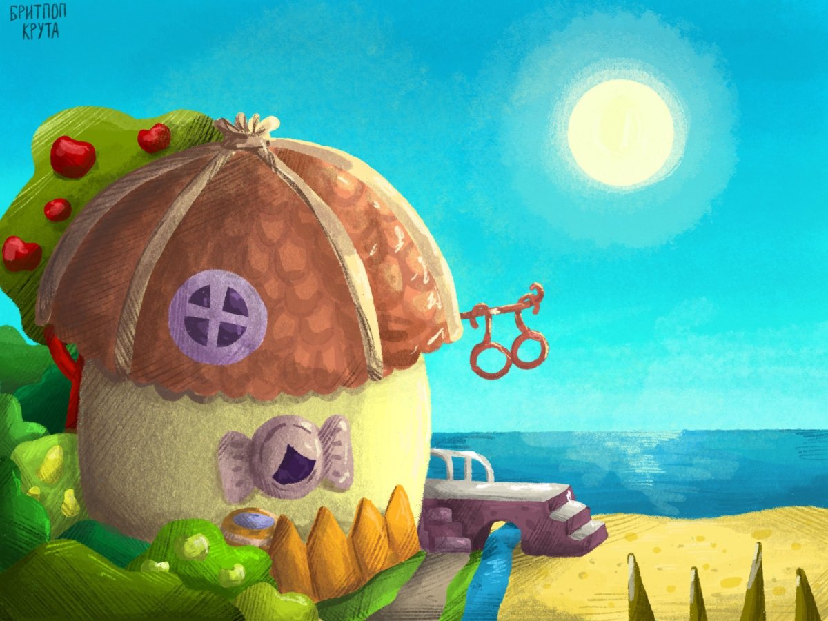 Домики из смешариков с фигурками