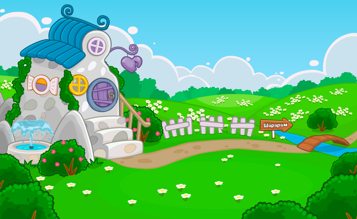 Смешарики домик Совуньи