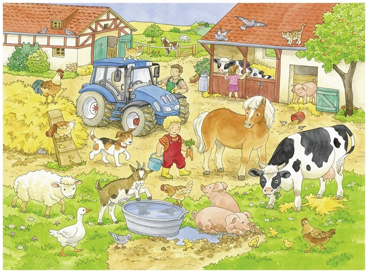 Домашние животные на ферме