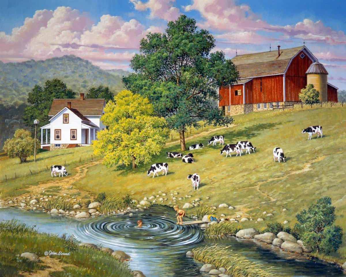 Джон Слоун художник картины