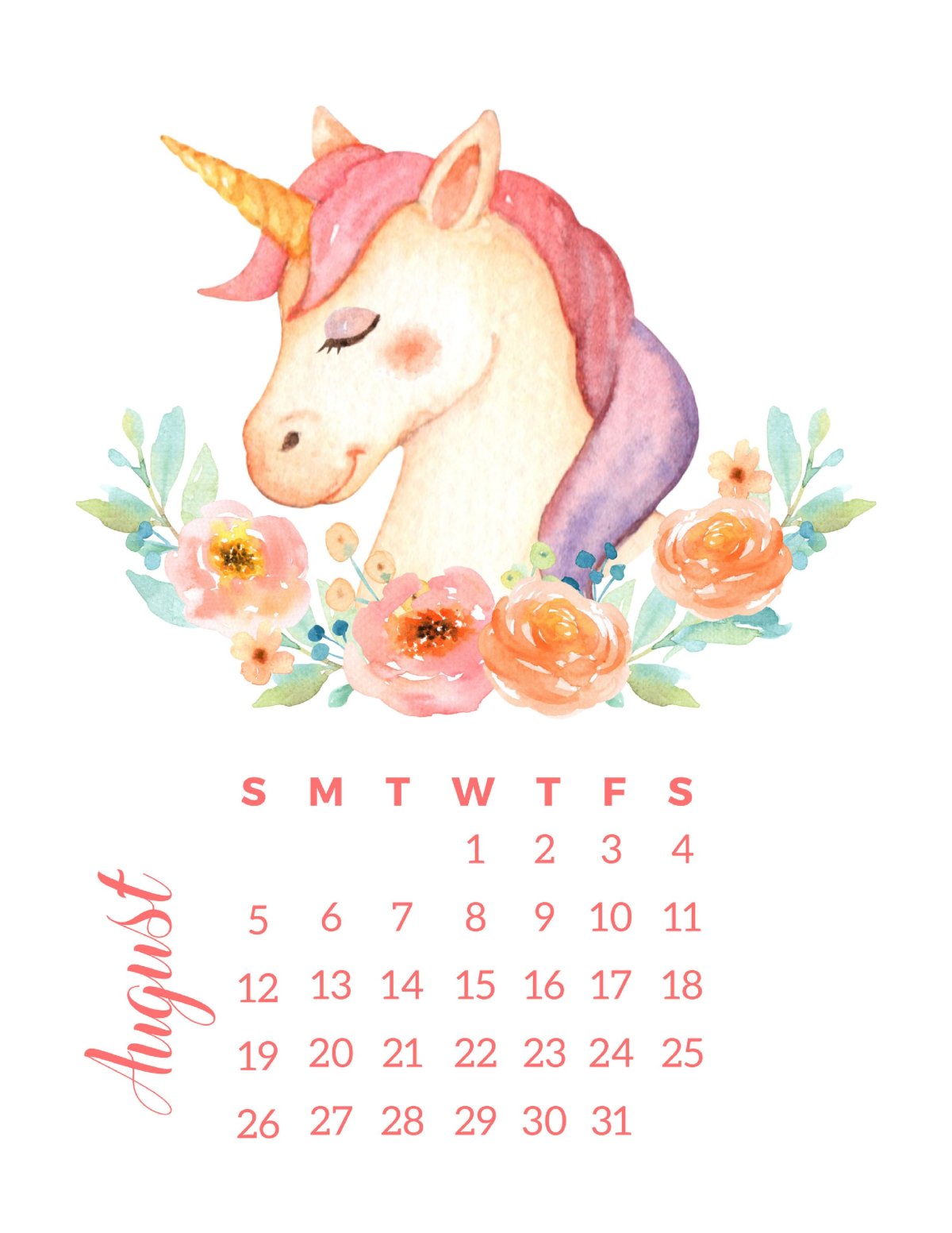 Календарь рисунок красивый