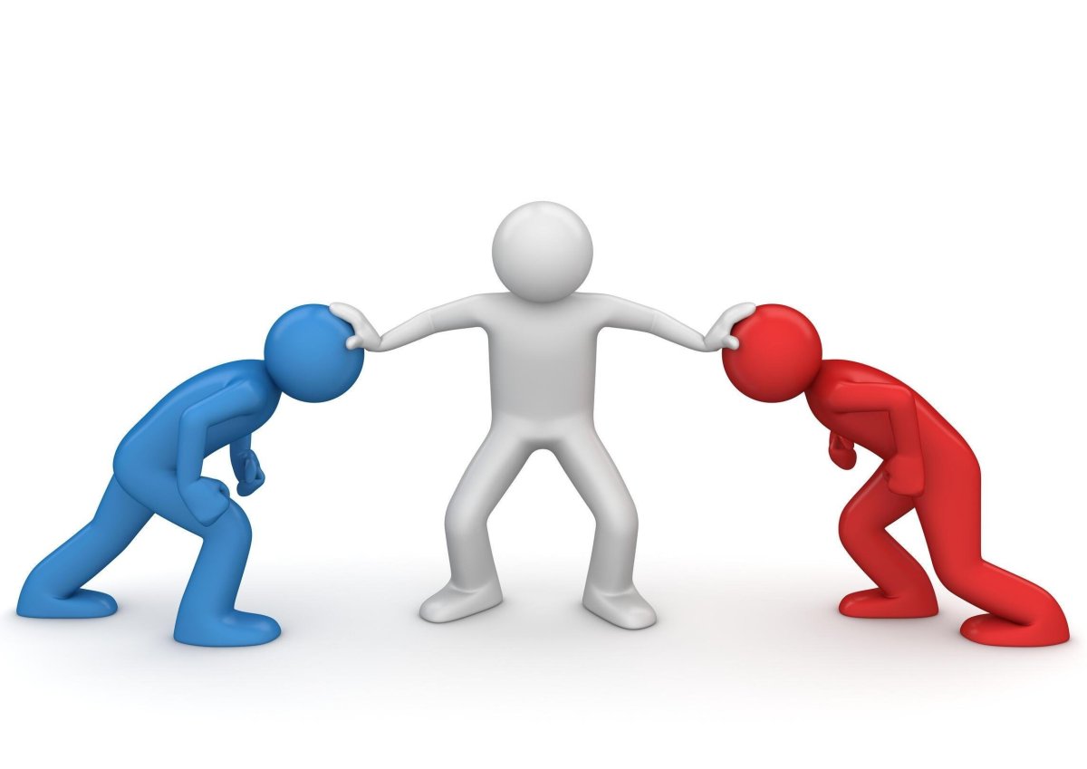 Конфликт человечки