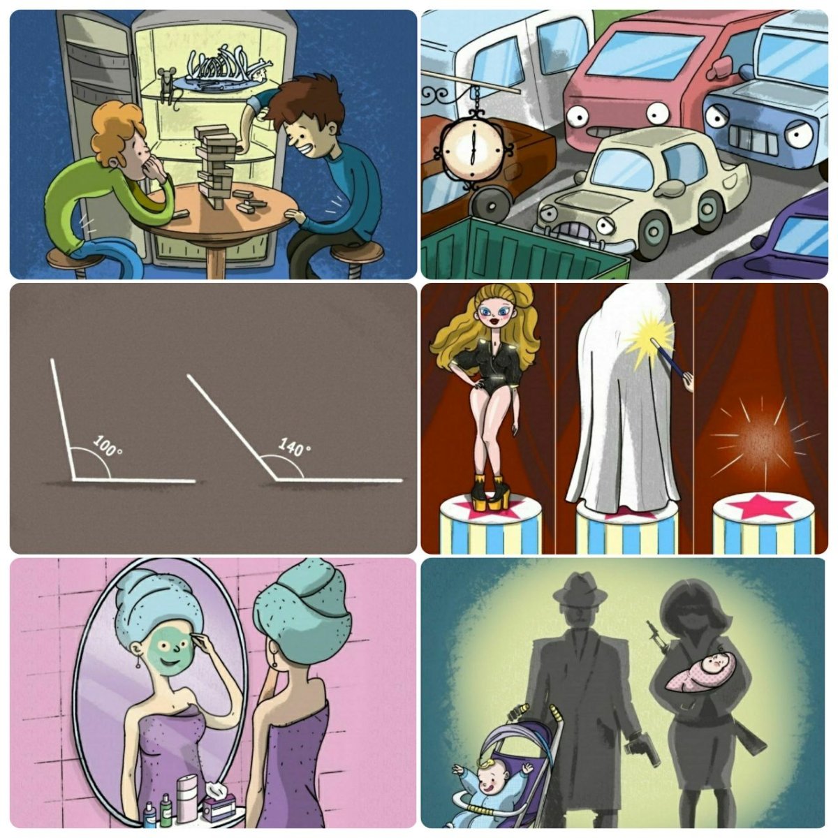 Названия фильмов зашифрованы рисунками