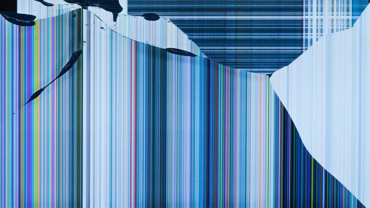 Разбитый экран телефона