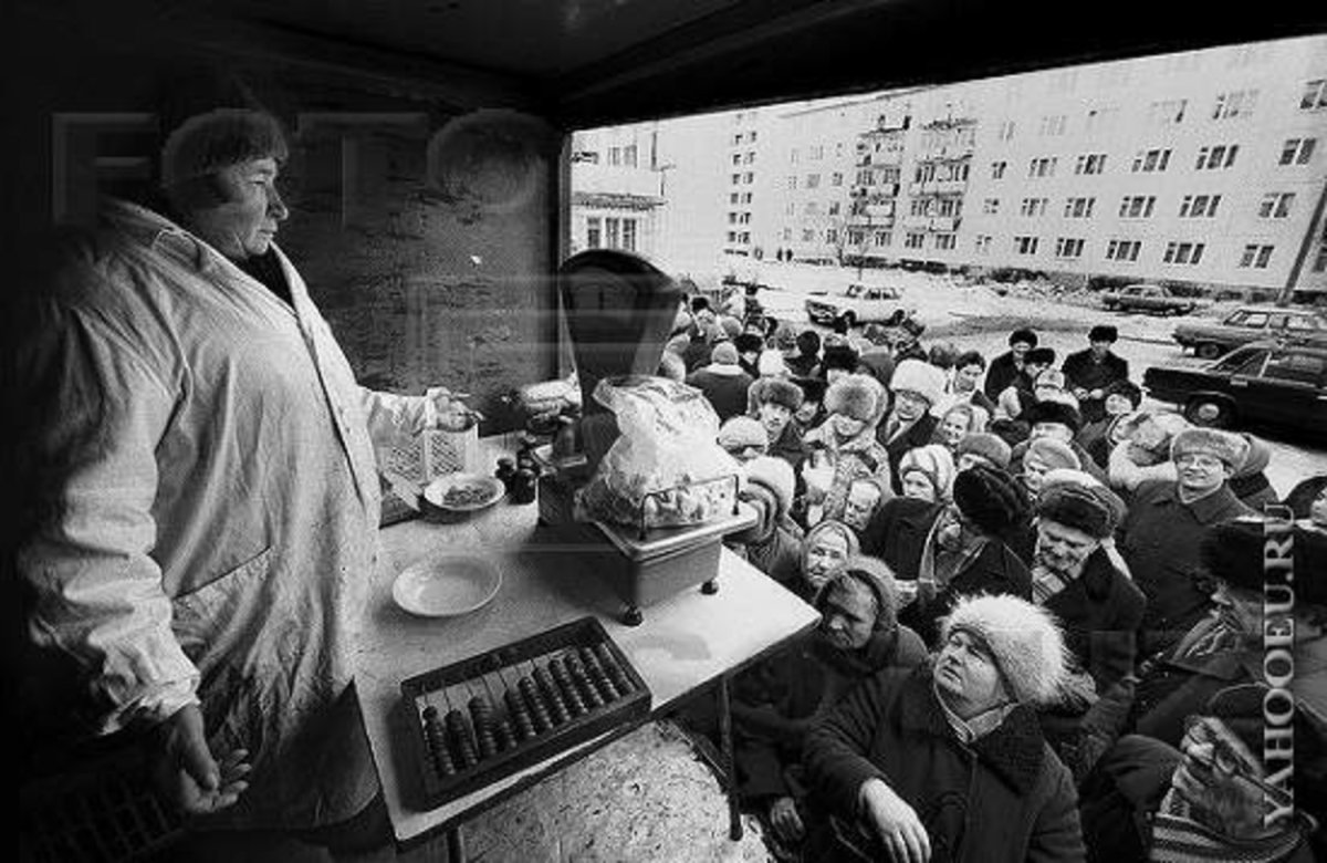 Очереди в СССР 1970-Е