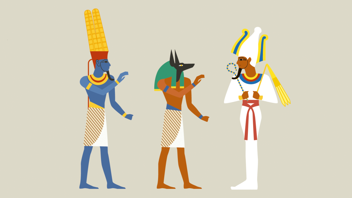 Бог Осирис в древнем Египте