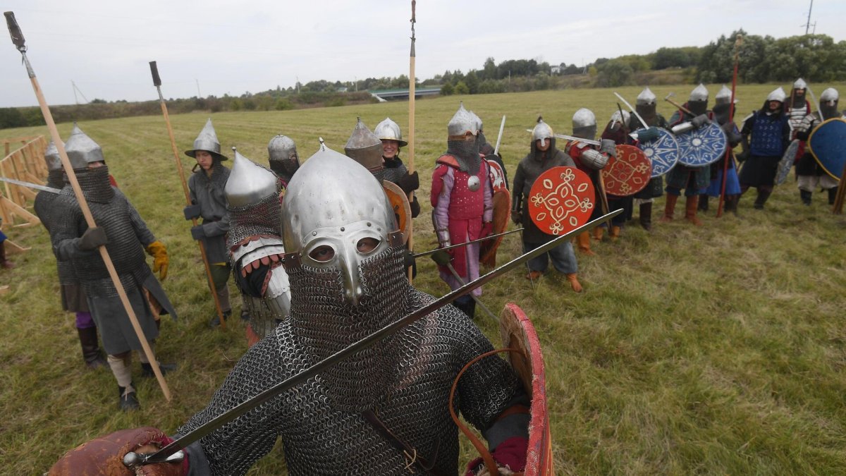 Васнецов битва Пересвета с Челубеем