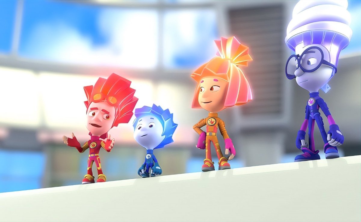 Фиксики шпуля и Игрек