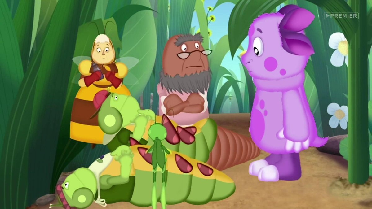 Персонажи мультфильма Лунтик