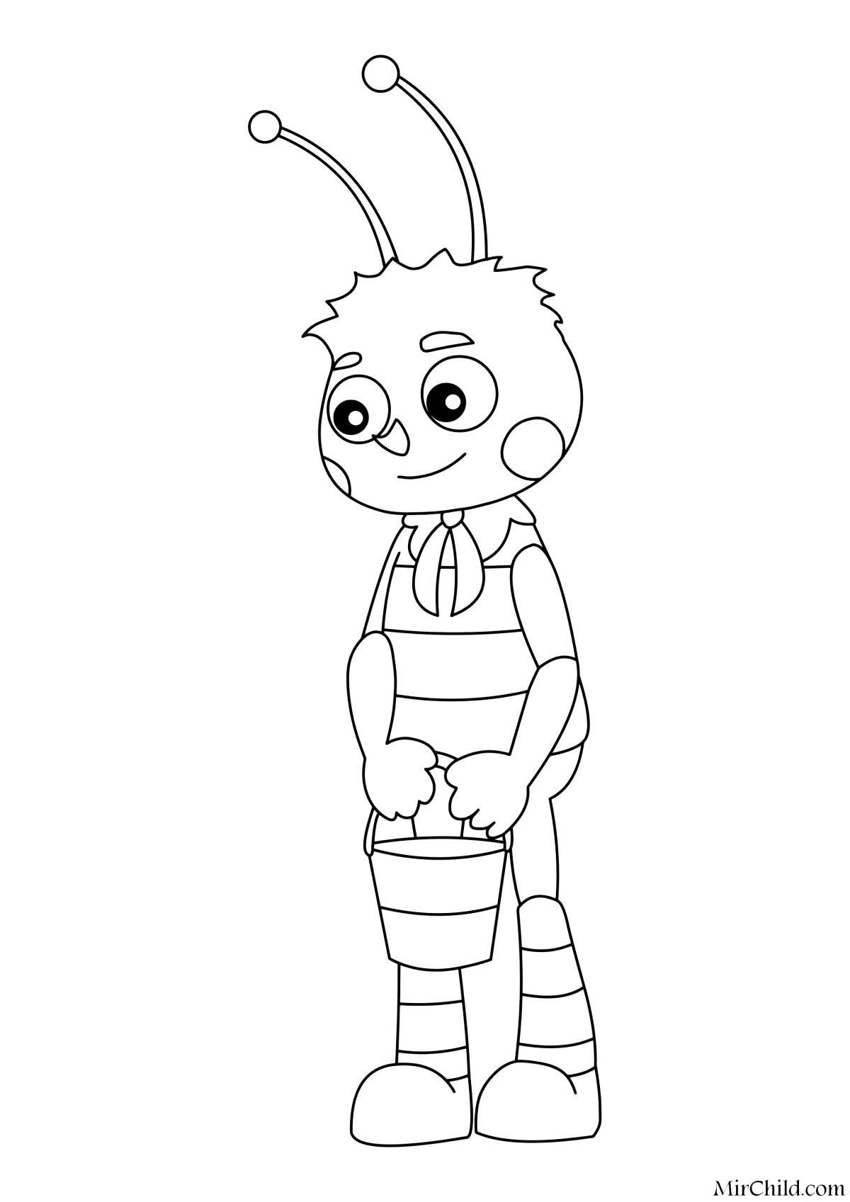 Лунтик Кузя Мила Пчеленок