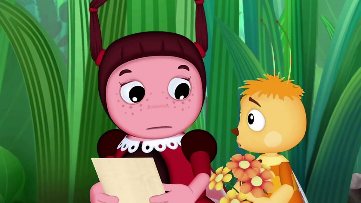 Лунтик Кузя и Пчеленок раскраска