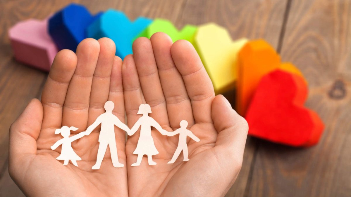 Детские семейные рисунки