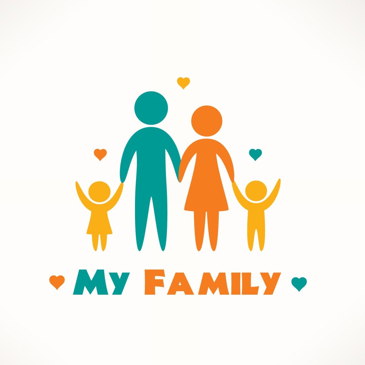 Семья силуэт