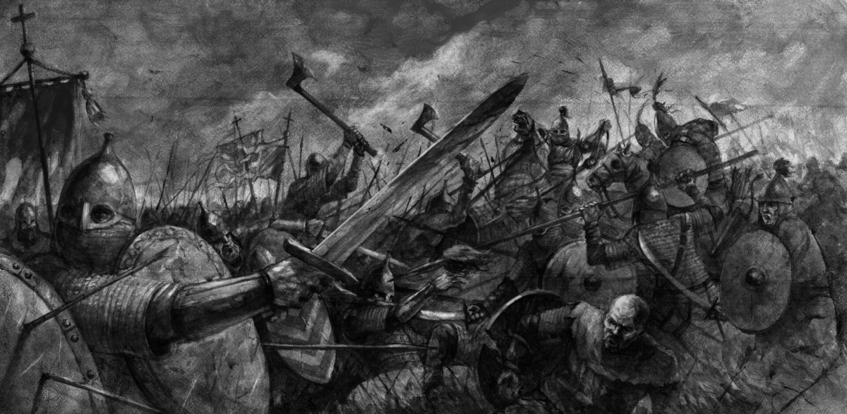 Адольф Ивон. «Куликовская битва»