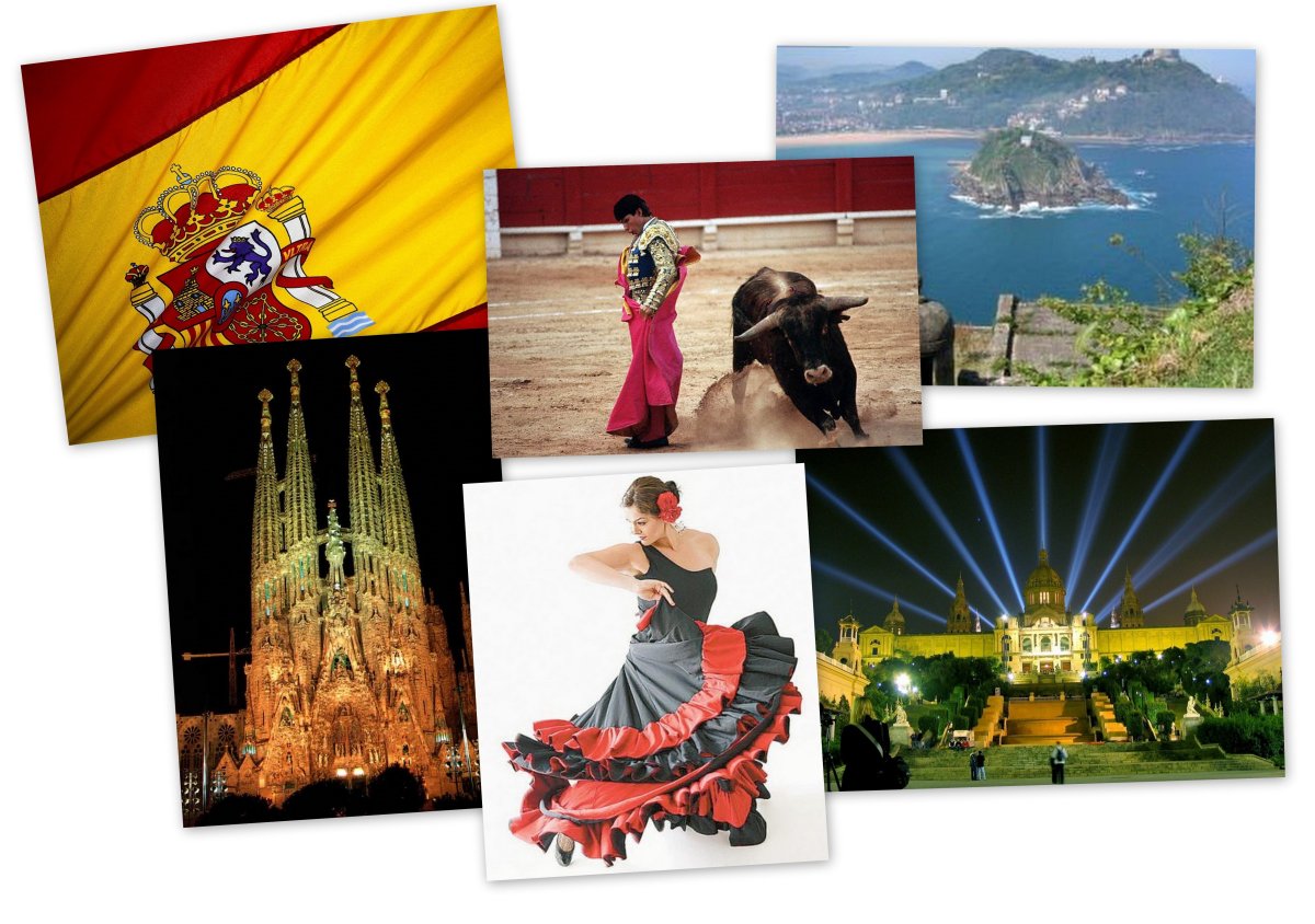 Испания коллаж