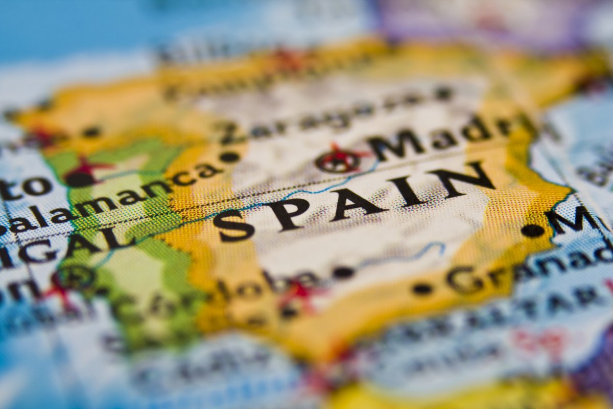 Испания надпись