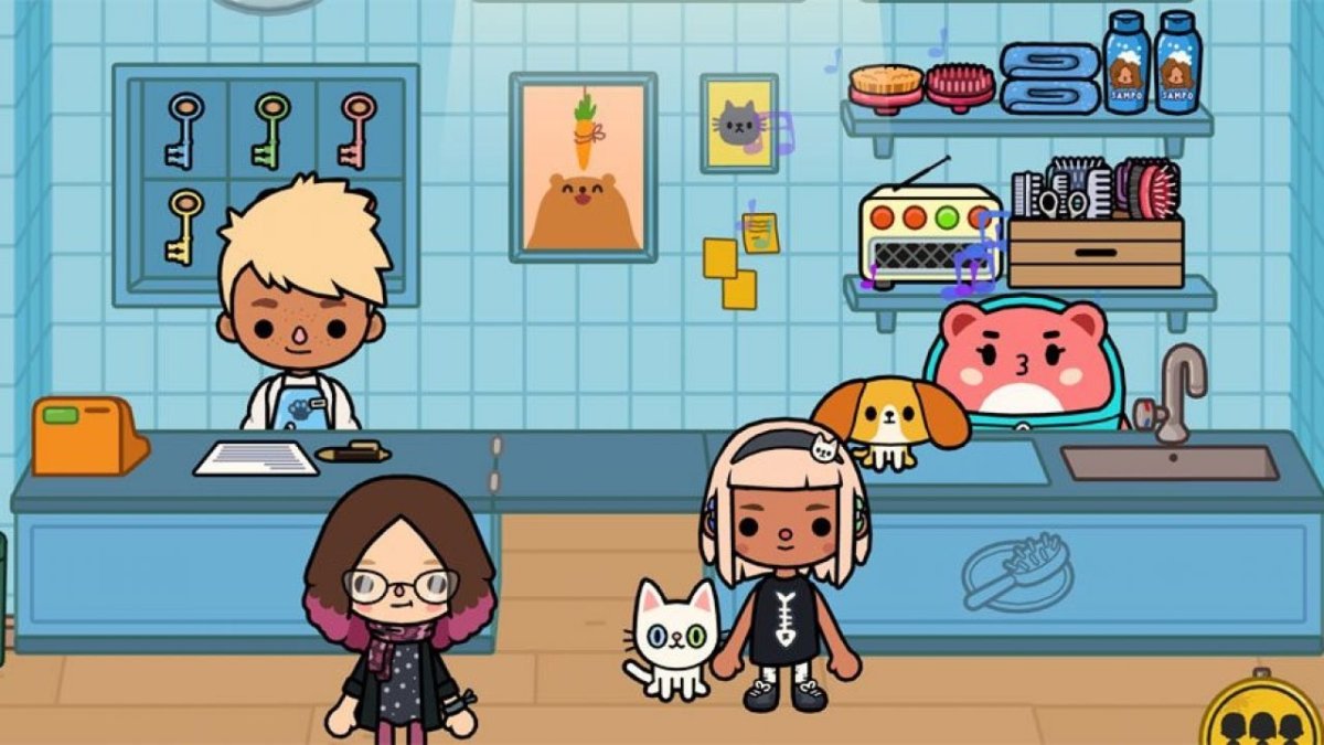 Тока бока одежда в игре