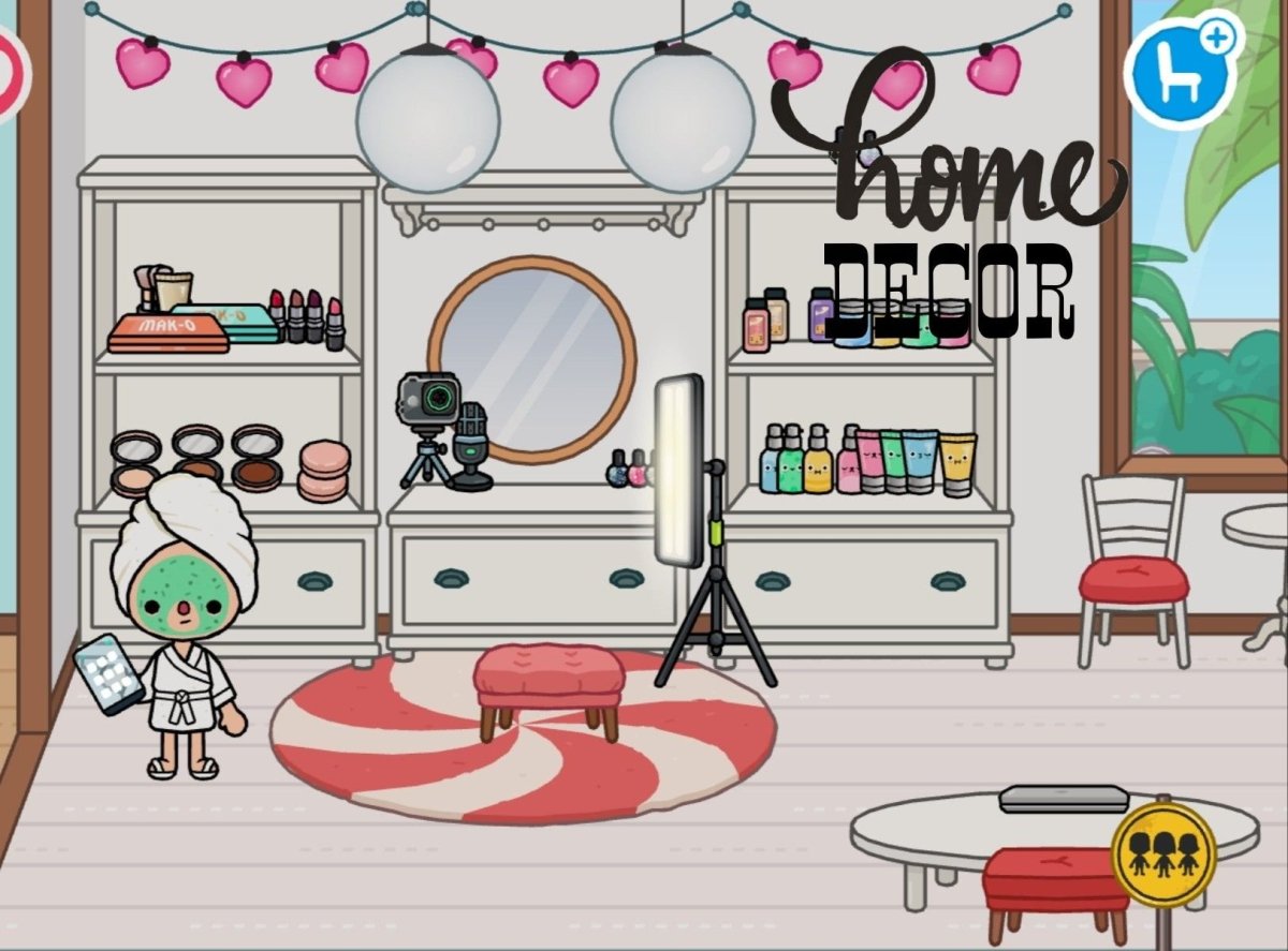 Toca boca комнаты