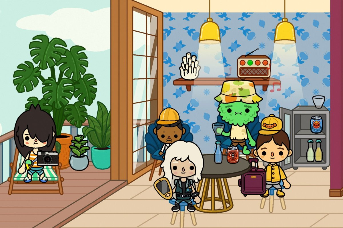 Комнаты в toca World