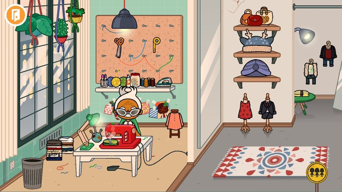 Toca boca комнаты