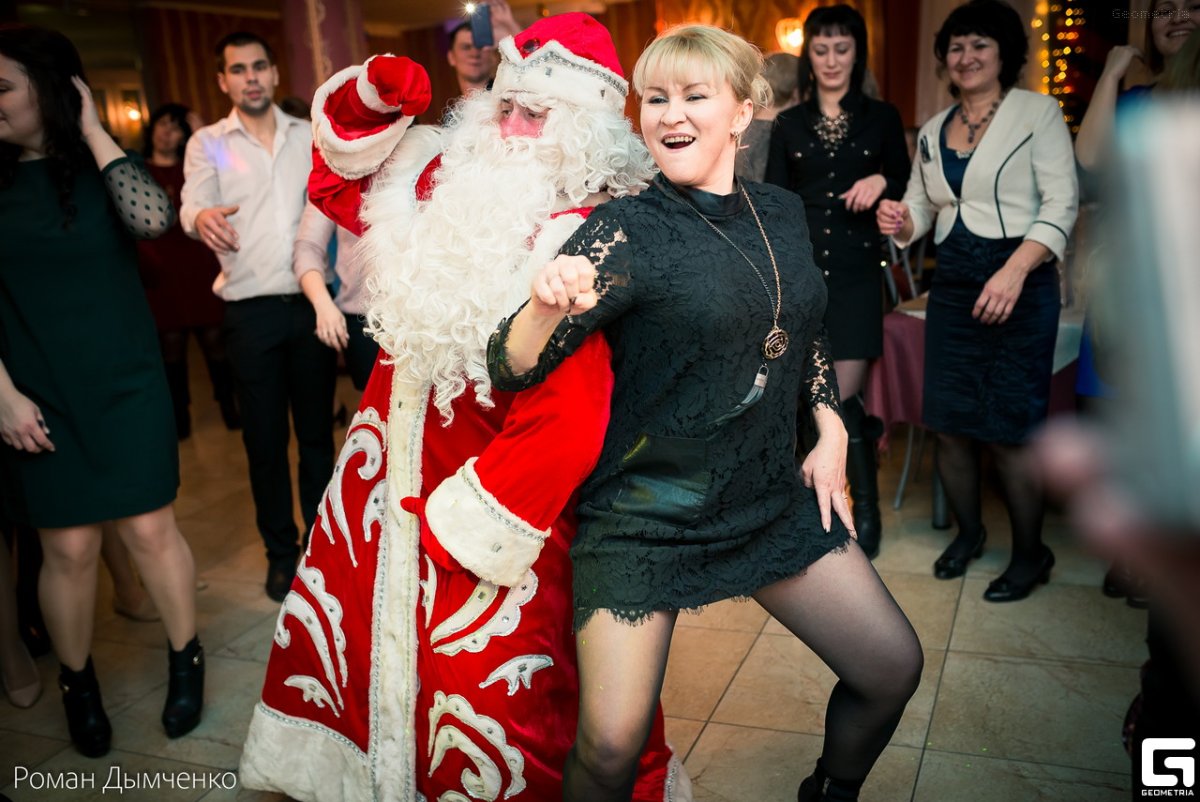 Новогодний корпоратив рисунок