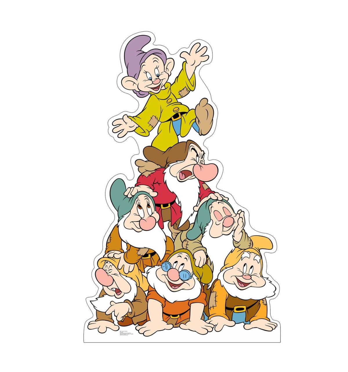 Гномы из Белоснежки Дисней