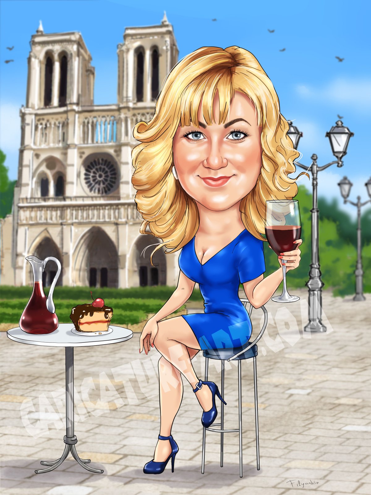 Бухгалтер карикатура