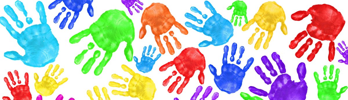 Разноцветные ладошки