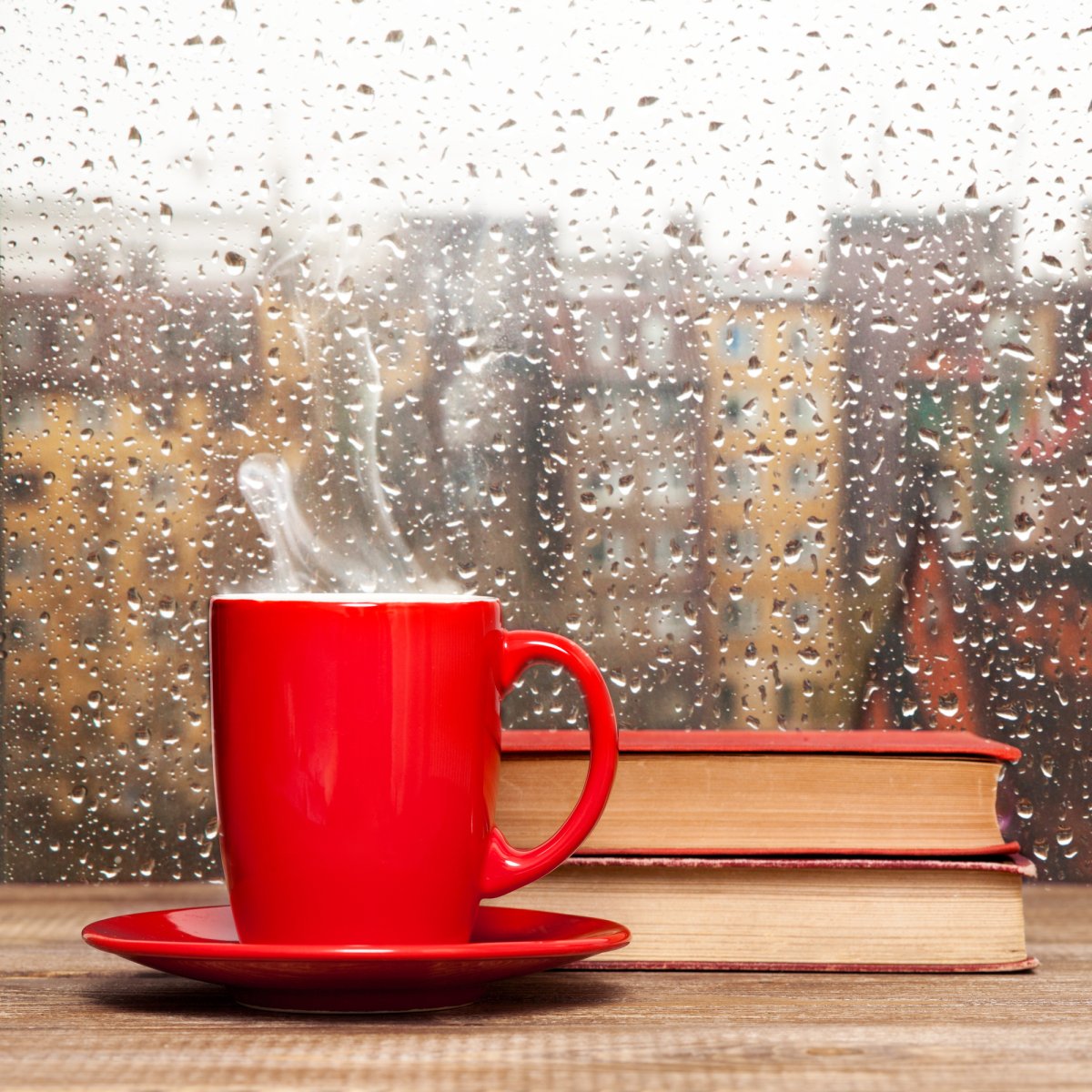 кофе дождь фото