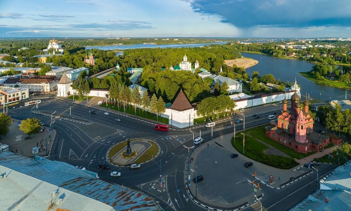 Площадь Богоявления Ярославль