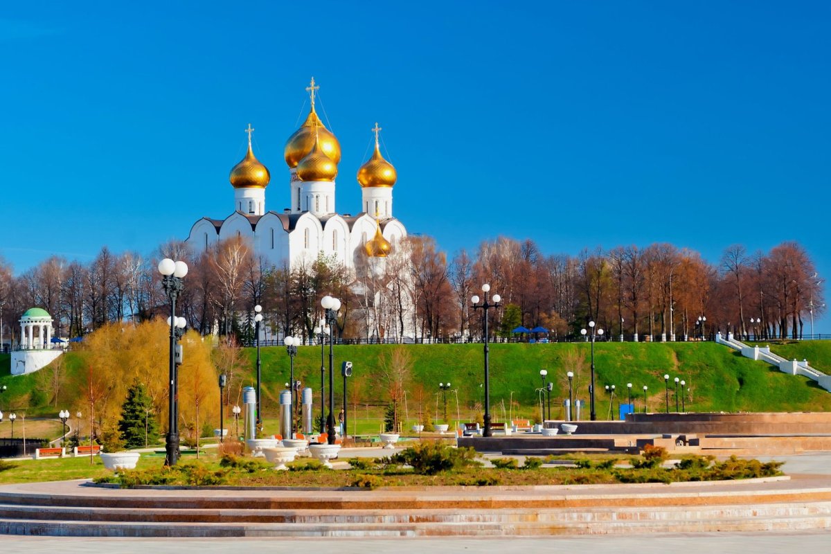 Золотое кольцо России Ярославль Главная достопримечательности