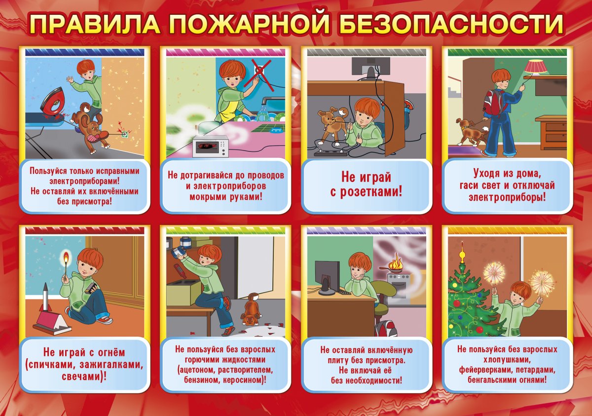Пожарная безопасность для детей