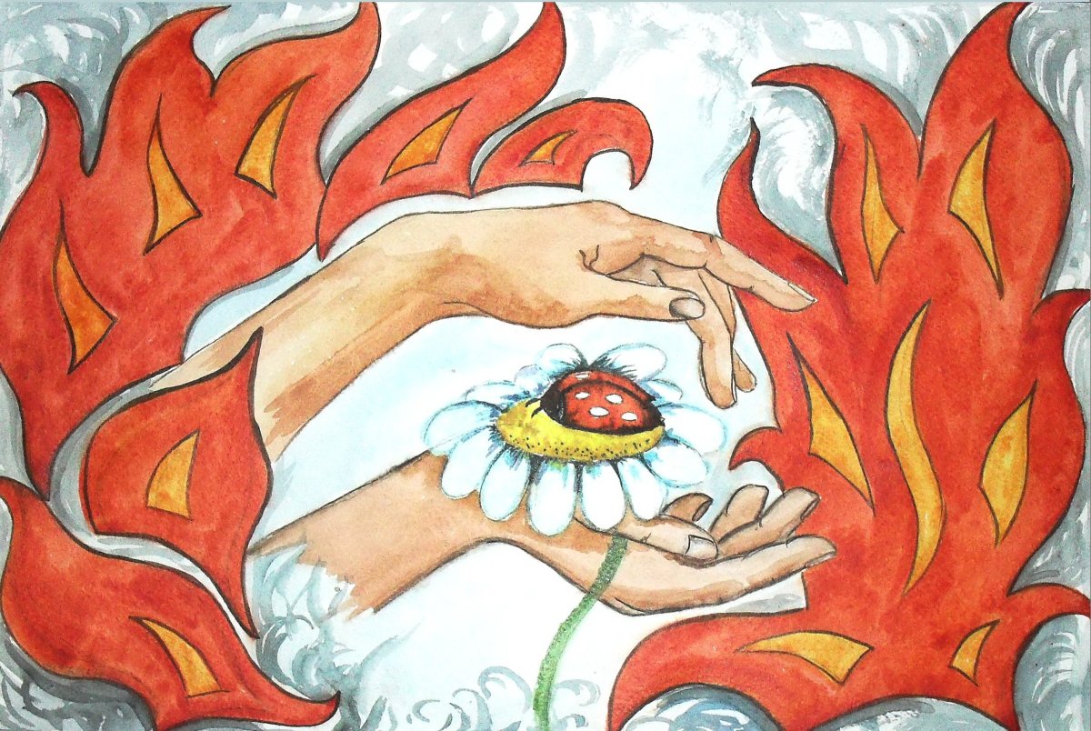 Плжарная безопасность доля детей