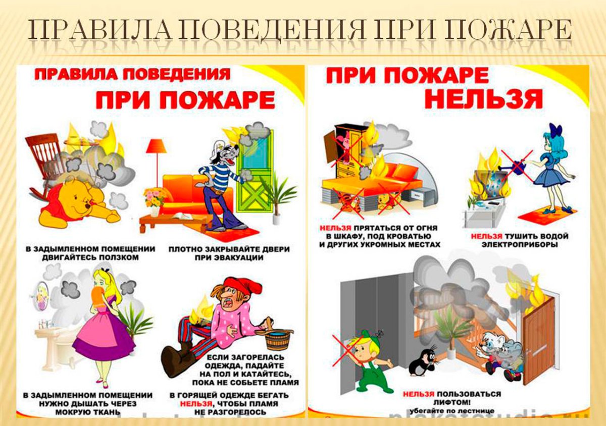 Пожарная безопасность для детей