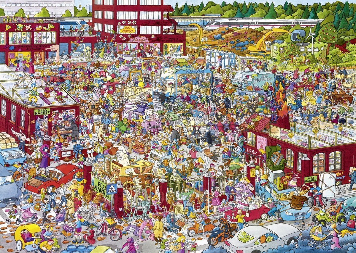 Пазл Heye 2000 деталей: Шерлок Холмс