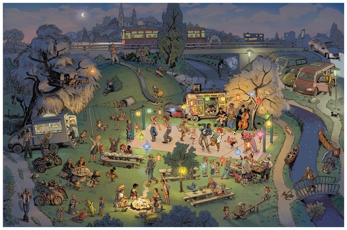 Виммельбух доро Гебель и Петер Кнорр