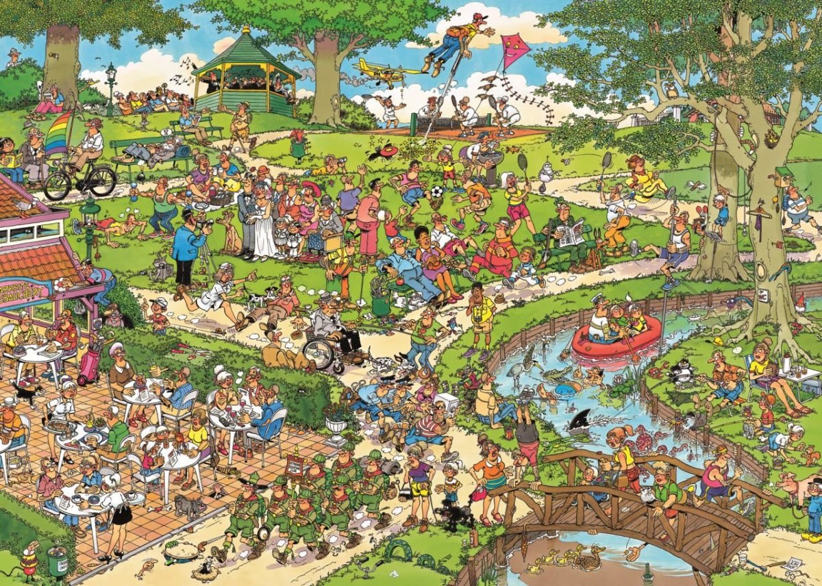 Jan van Haasteren коллаж