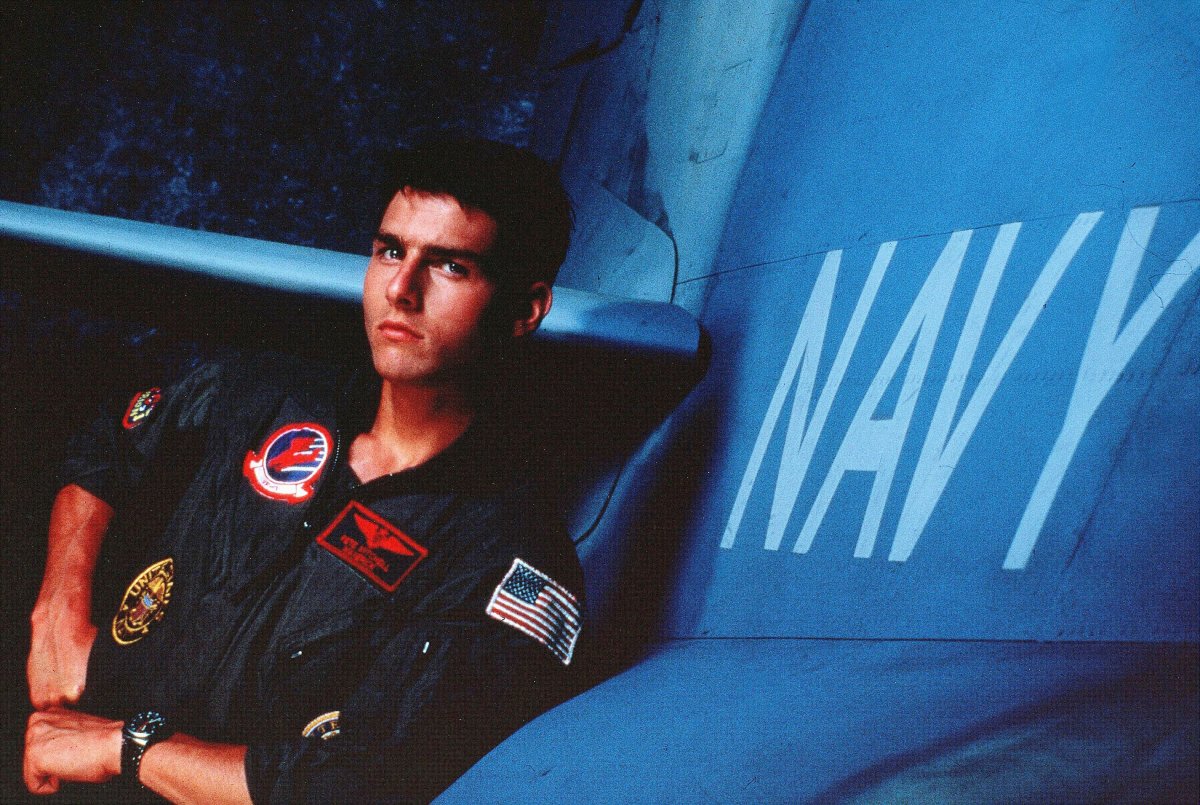 Том Круз топ Ган 1986